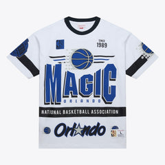 White Orlando Magic Unisex Hardwood Classics Vintage Team Origins Premium T-Shirt | NBA
