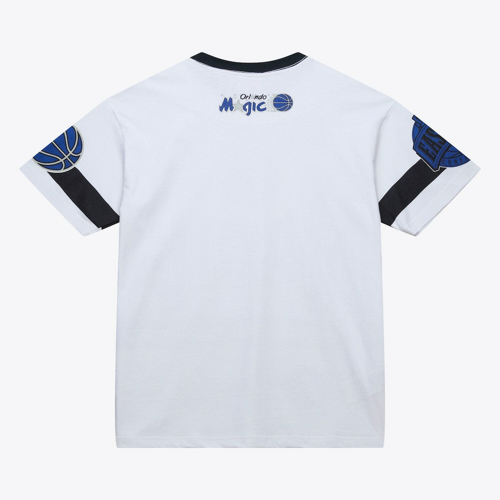 White Orlando Magic Unisex Hardwood Classics Vintage Team Origins Premium T-Shirt | NBA