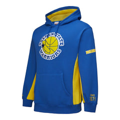 Royal Golden State Warriors Hardwood Classics Team Origins Fleece Pullover Hoodie sale | NBA