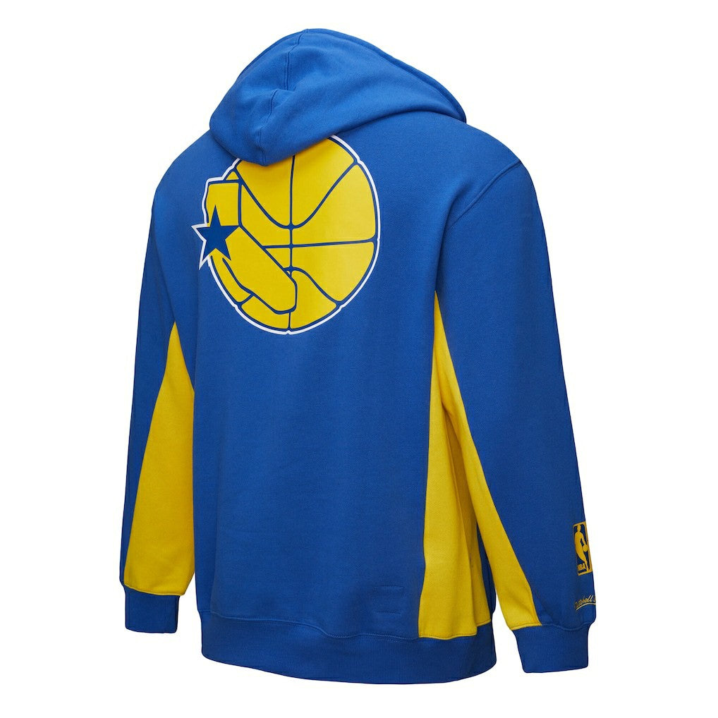 Royal Golden State Warriors Hardwood Classics Team Origins Fleece Pullover Hoodie sale | NBA