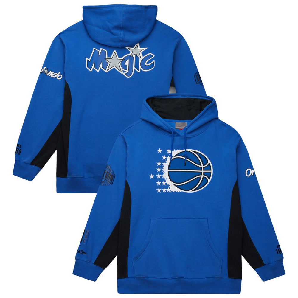 Blue Orlando Magic Hardwood Classics Team Origins Fleece Pullover Hoodie | NBA