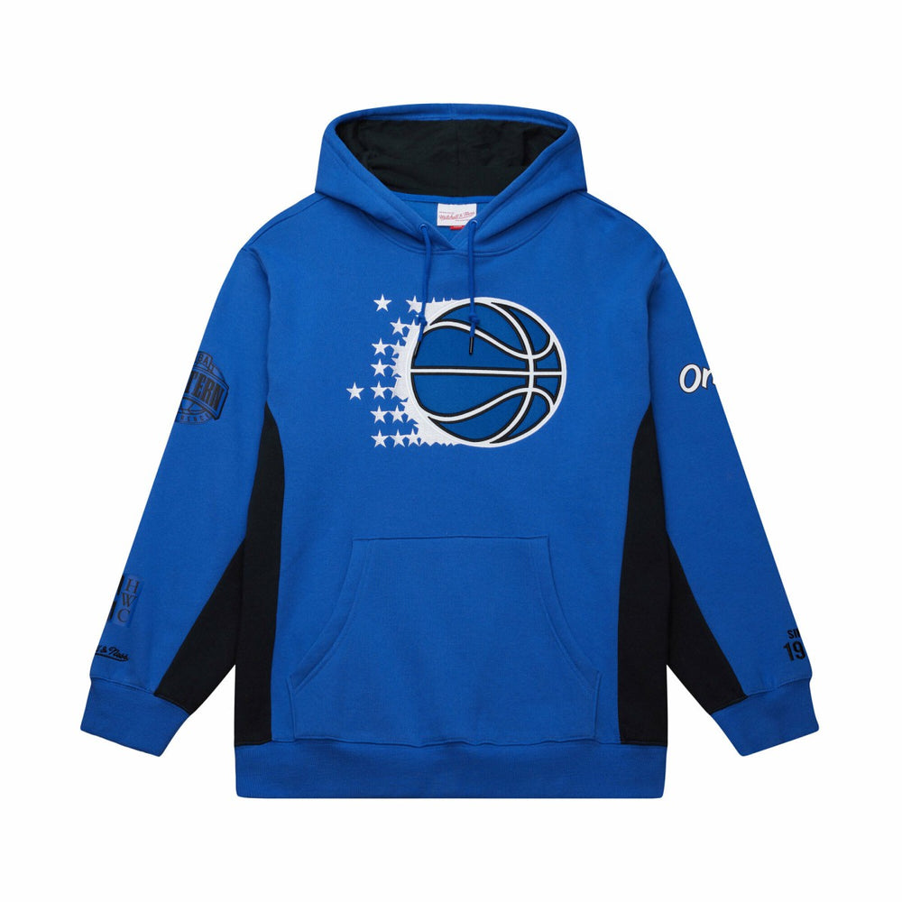 Blue Orlando Magic Hardwood Classics Team Origins Fleece Pullover Hoodie | NBA
