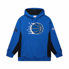 Blue Orlando Magic Hardwood Classics Team Origins Fleece Pullover Hoodie | NBA