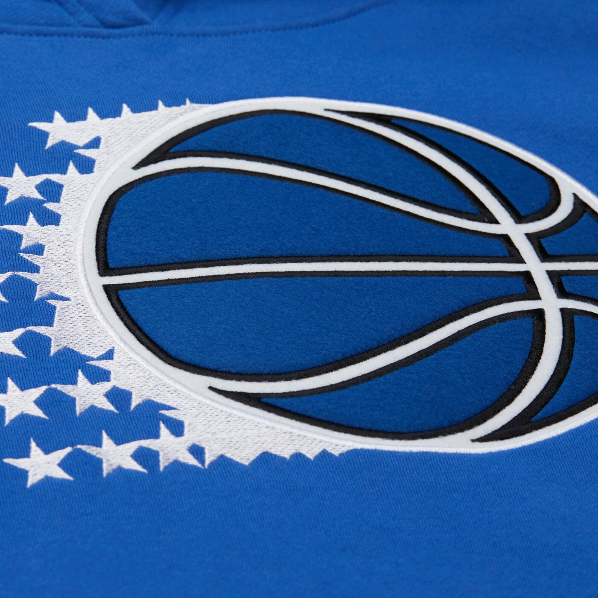 Blue Orlando Magic Hardwood Classics Team Origins Fleece Pullover Hoodie | NBA
