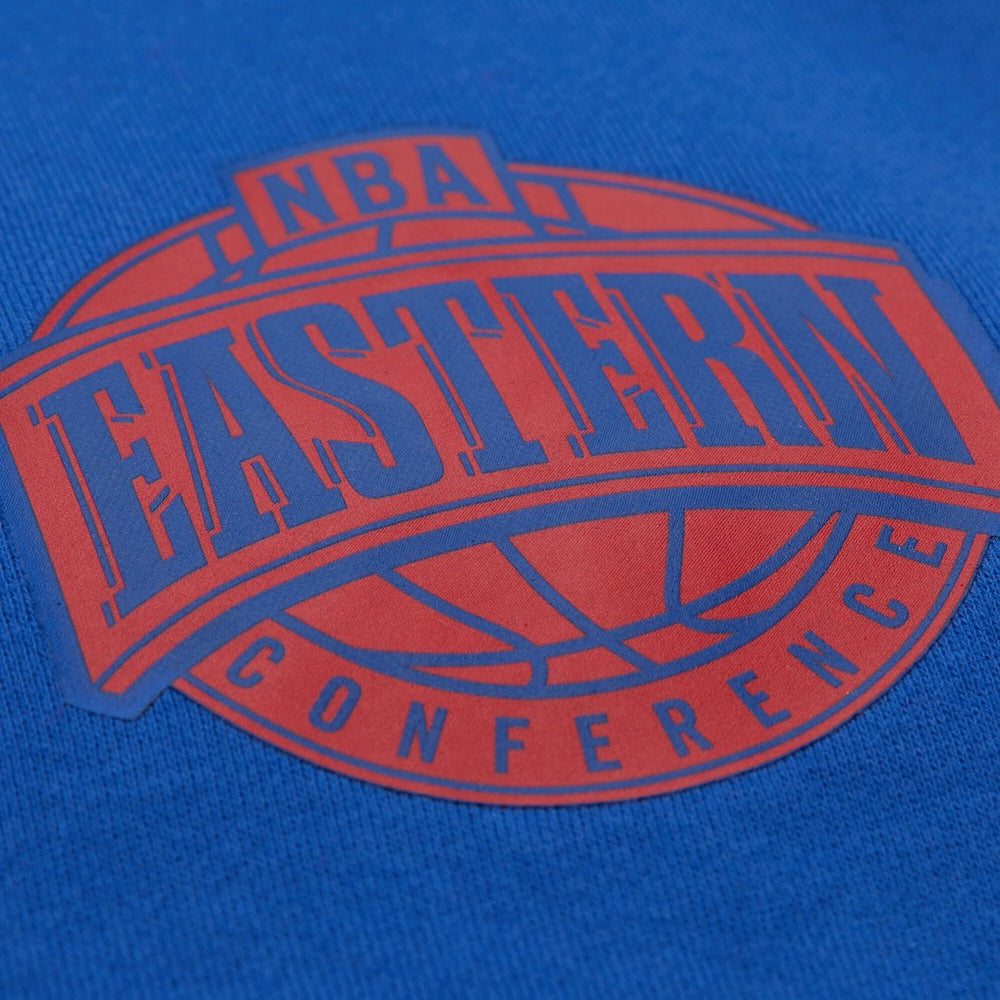 Royal Philadelphia 76ers Hardwood Classics Team Origins Fleece Pullover Hoodie | NBA