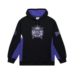 Black Sacramento Kings Hardwood Classics Team Origins Fleece Pullover Hoodie | NBA