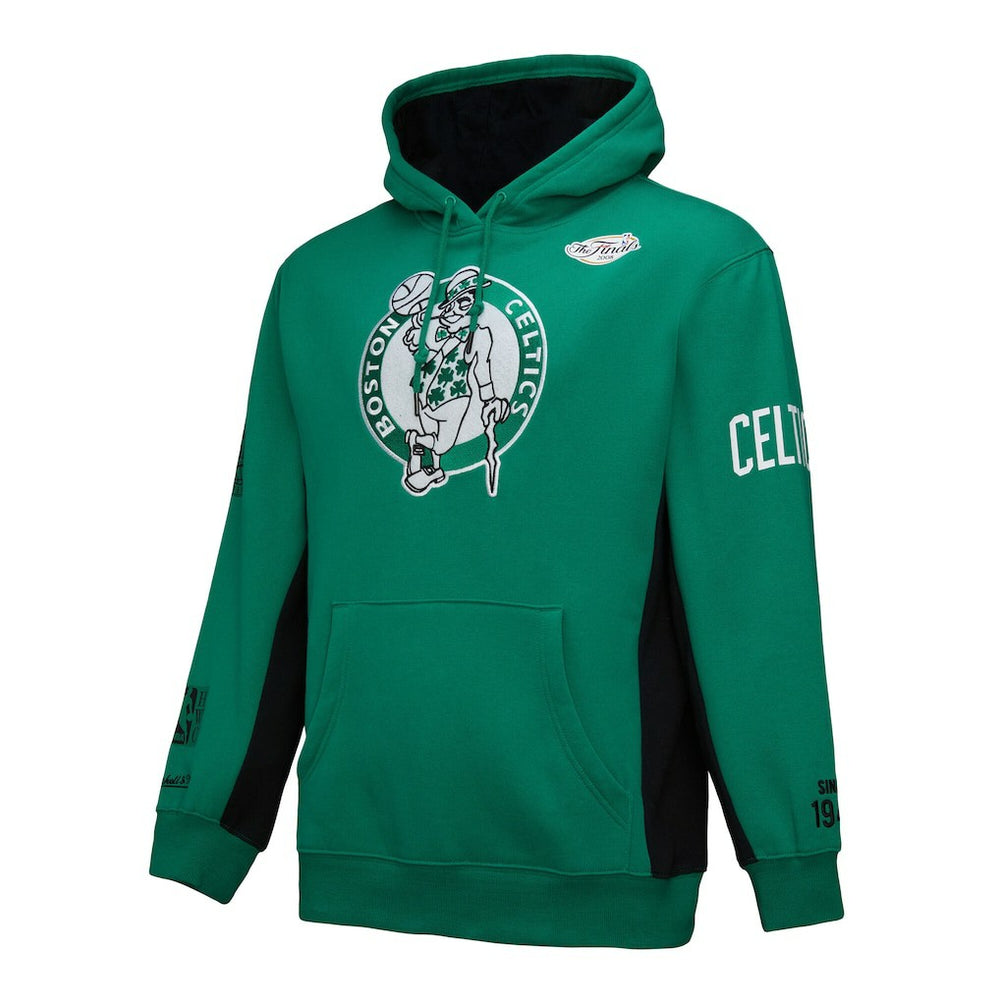 Kelly Green Boston Celtics Hardwood Classics Team Origins Fleece Pullover Hoodie | NBA