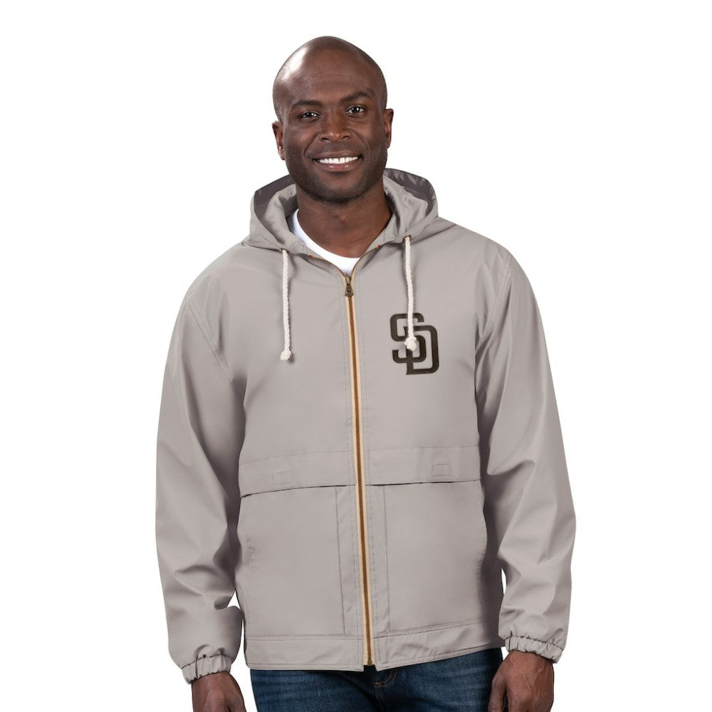 San Diego Padres G-III Sports by Carl Banks Full-Zip Rain Jacket - MLB Jackets