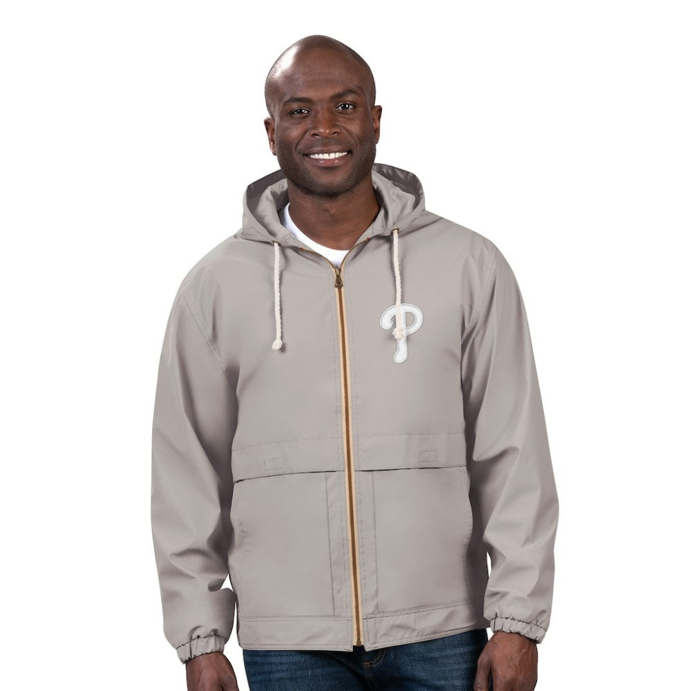 Philadelphia Phillies G-III Sports by Carl Banks Full-Zip Rain Jacket - MLB Jackets