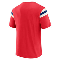 Philadelphia Phillies Darius Rucker Collection by Fanatics Distressed Sleeve Stripe T-Shirt - MLB T-shirts
