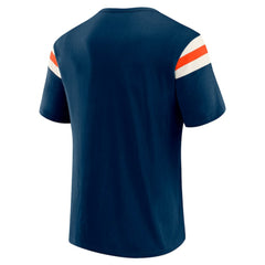 Detroit Tigers Darius Rucker Collection by Fanatics Distressed Sleeve Stripe T-Shirt - MLB T-shirts