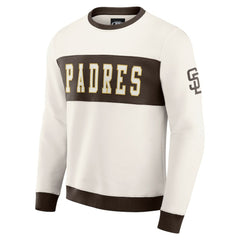San Diego Padres Darius Rucker Collection by Fanatics Colorblock Crewneck Sweatshirt - MLB Sweatshirts