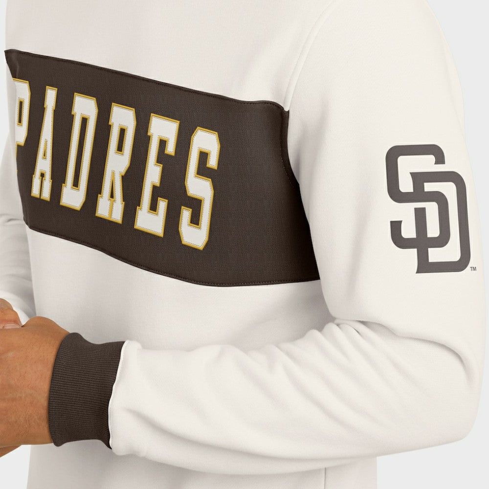 San Diego Padres Darius Rucker Collection by Fanatics Colorblock Crewneck Sweatshirt - MLB Sweatshirts