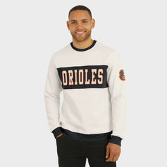 Baltimore Orioles Darius Rucker Collection by Fanatics Colorblock Crewneck Sweatshirt - MLB Sweatshirts
