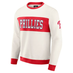 Philadelphia Phillies Darius Rucker Collection by Fanatics Colorblock Crewneck Sweatshirt - MLB Sweatshirts