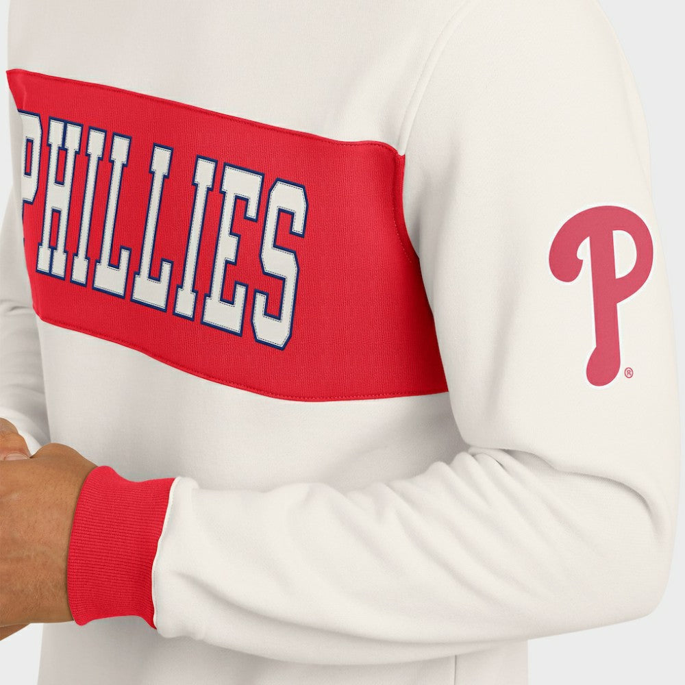 Philadelphia Phillies Darius Rucker Collection by Fanatics Colorblock Crewneck Sweatshirt - MLB Sweatshirts