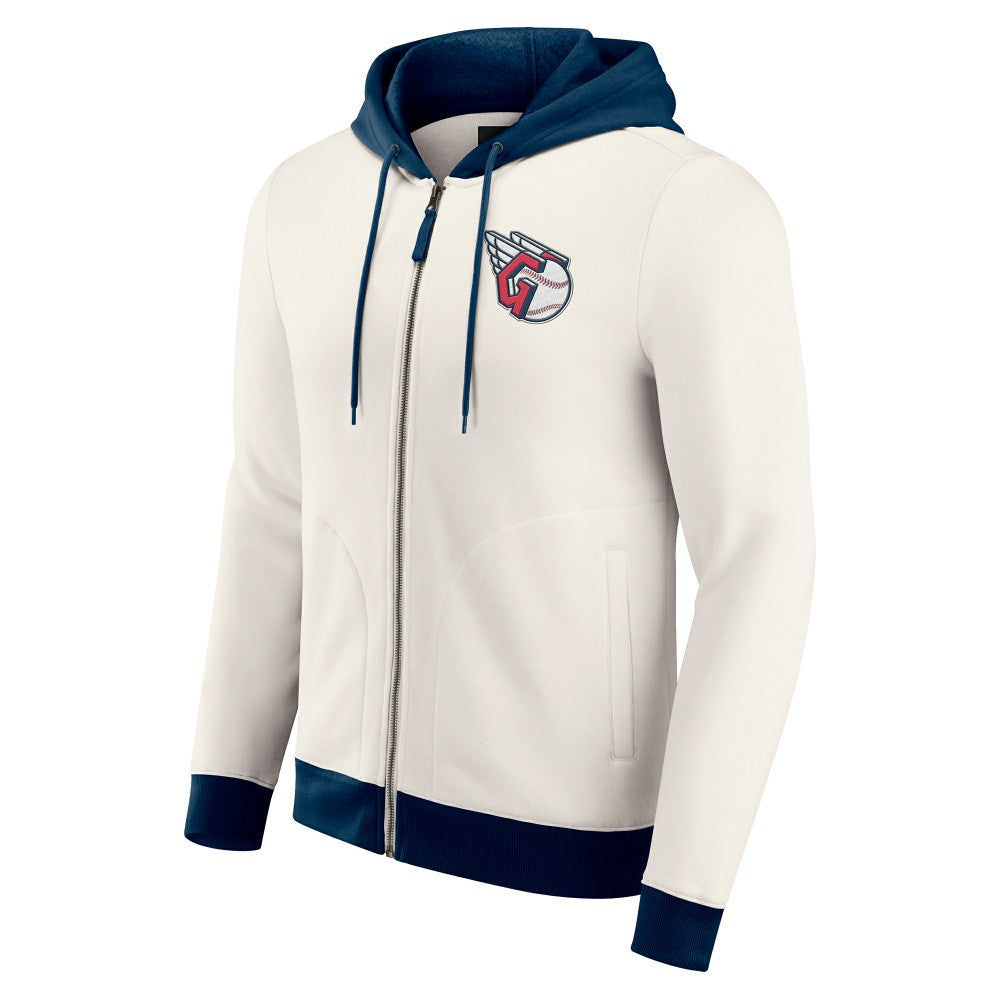 Cleveland Guardians Darius Rucker Collection by Fanatics Men's Polar Fleece Full-Zip Hoodie - MLB Hoodies