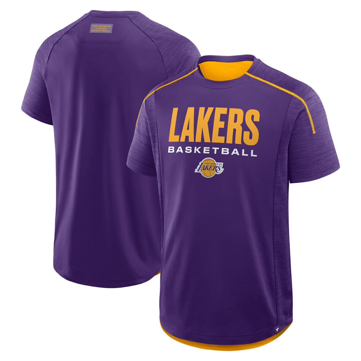 Purple Los Angeles Lakers Inbound Pass Play Practice T-Shirt | NBA
