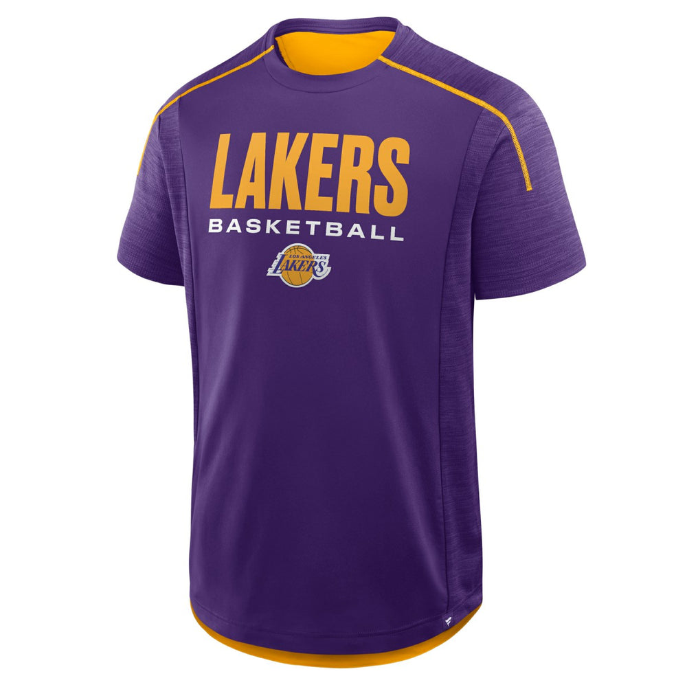 Purple Los Angeles Lakers Inbound Pass Play Practice T-Shirt | NBA