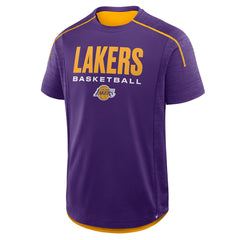 Purple Los Angeles Lakers Inbound Pass Play Practice T-Shirt | NBA