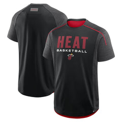 Black Miami Heat Inbound Pass Play Practice T-Shirt | NBA