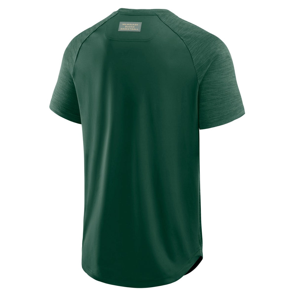 Hunter Green Milwaukee Bucks Inbound Pass Play Practice T-Shirt | NBA