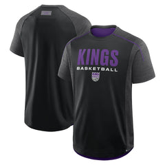Black Sacramento Kings Inbound Pass Play Practice T-Shirt | NBA