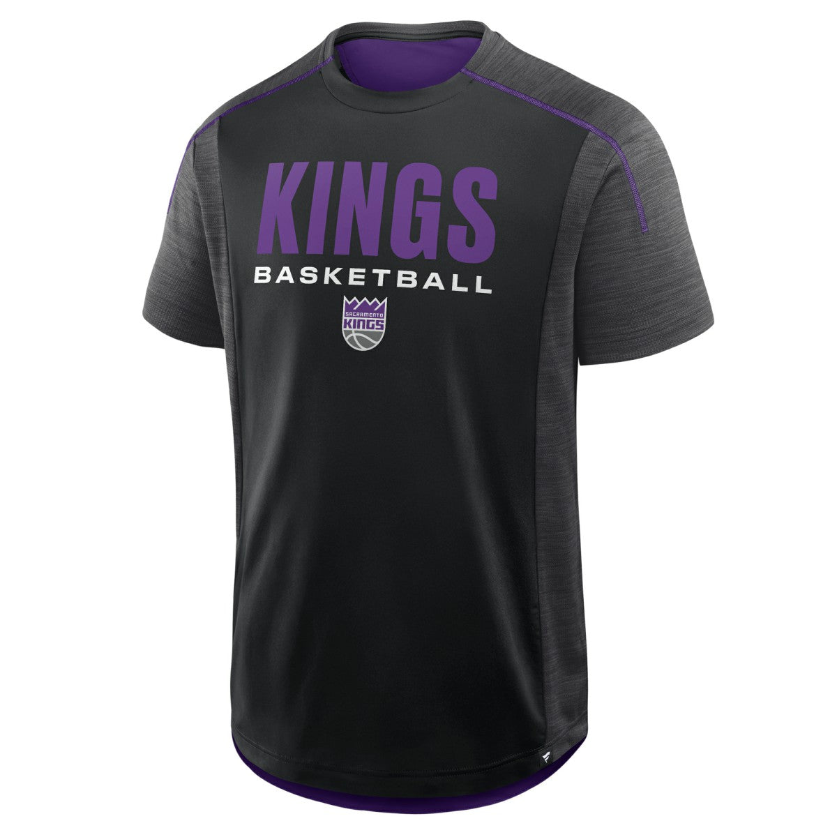 Black Sacramento Kings Inbound Pass Play Practice T-Shirt | NBA