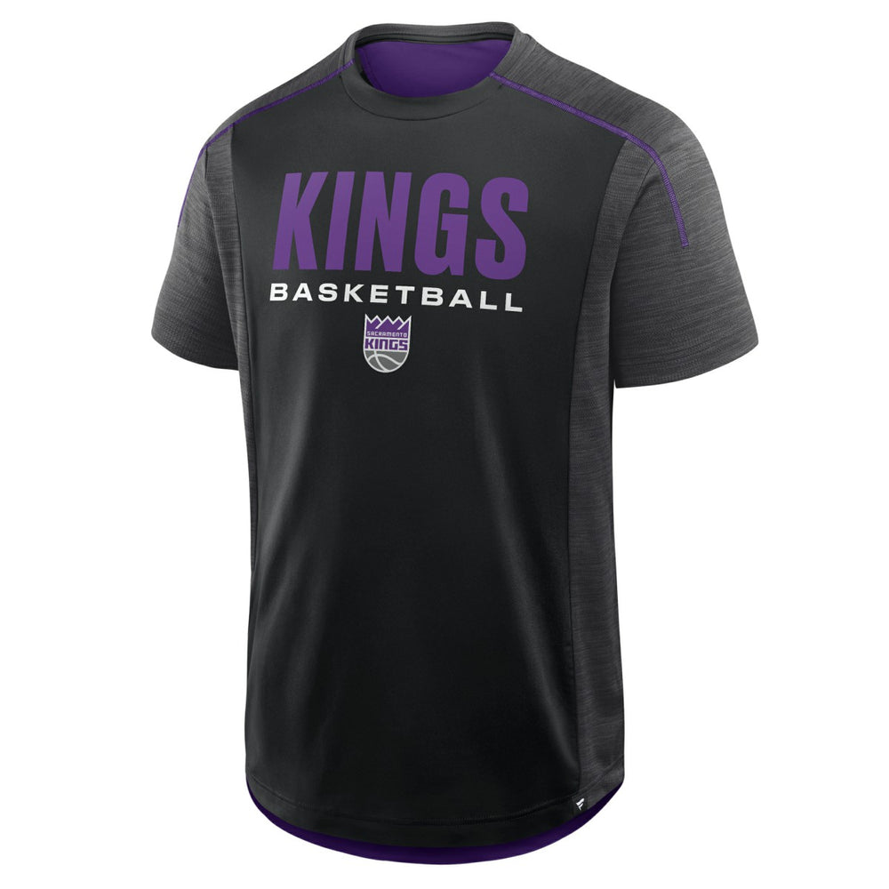 Black Sacramento Kings Inbound Pass Play Practice T-Shirt | NBA