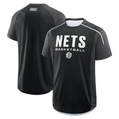 Black Brooklyn Nets Inbound Pass Play Practice T-Shirt | NBA