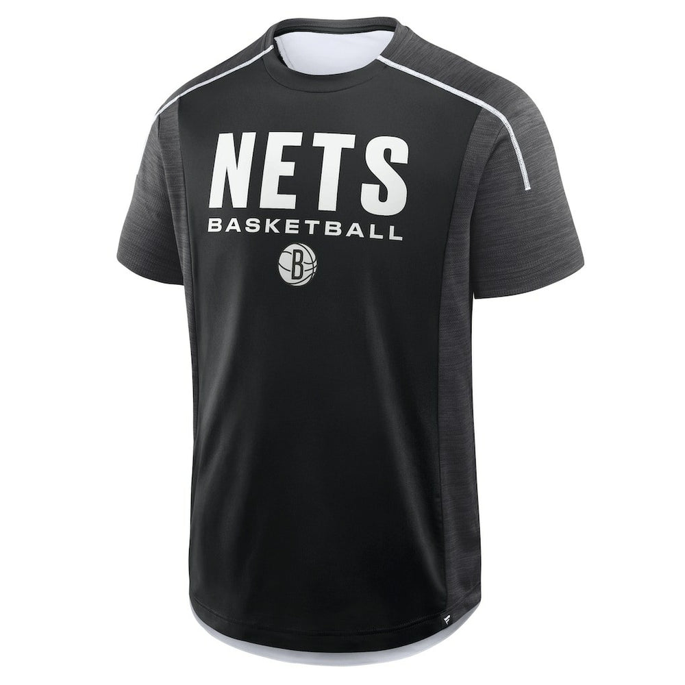 Black Brooklyn Nets Inbound Pass Play Practice T-Shirt | NBA