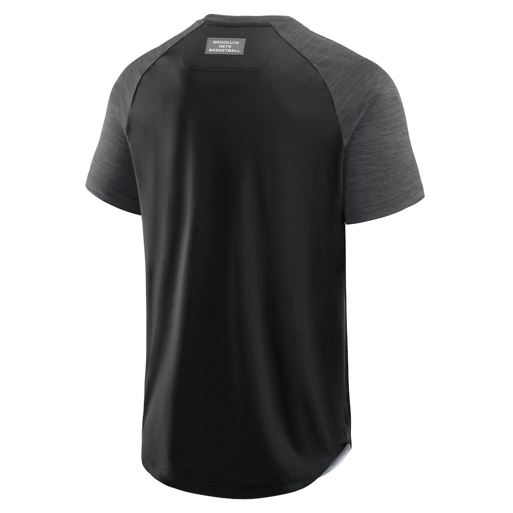 Black Brooklyn Nets Inbound Pass Play Practice T-Shirt | NBA