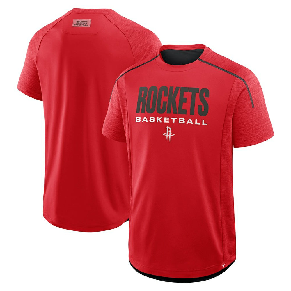 Red Houston Rockets Inbound Pass Play Practice T-Shirt | NBA