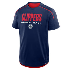 Navy LA Clippers Inbound Pass Play Practice T-Shirt | NBA