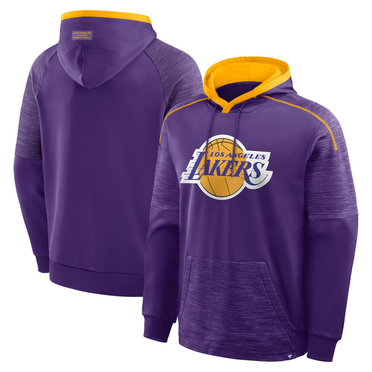 Purple Los Angeles Lakers Pick & Roll Defender Pullover Hoodie | NBA