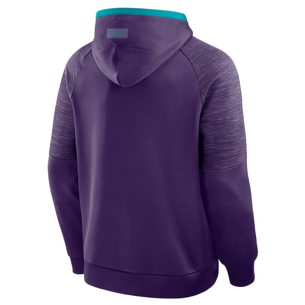 Purple Charlotte Hornets Pick & Roll Defender Pullover Hoodie | NBA