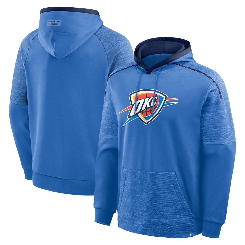 Blue Oklahoma City Thunder Pick & Roll Defender Pullover Hoodie | NBA