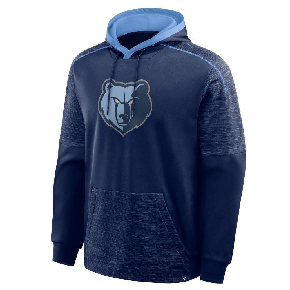 Navy Memphis Grizzlies Pick & Roll Defender Pullover Hoodie | NBA