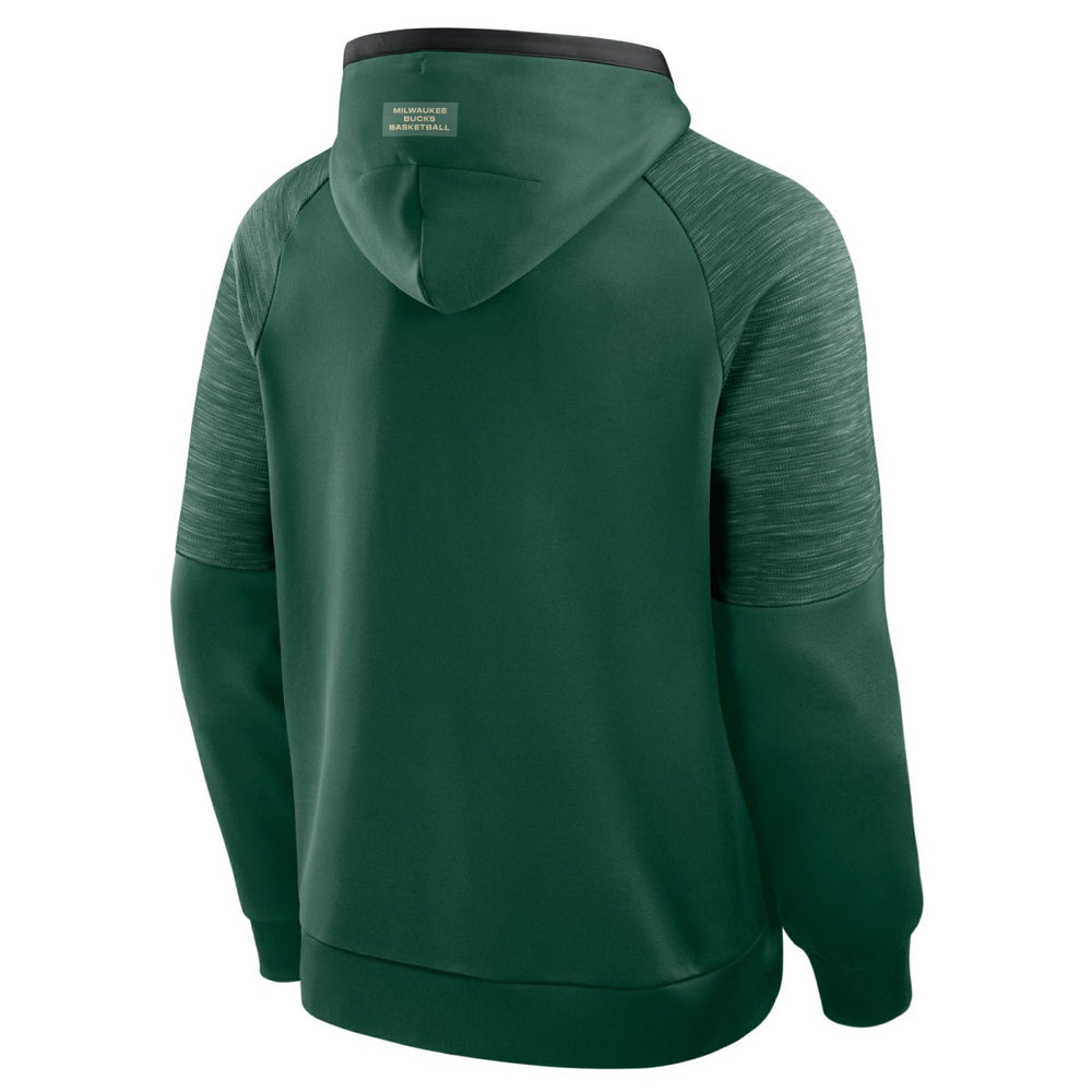 Hunter Green Milwaukee Bucks Pick & Roll Defender Pullover Hoodie | NBA