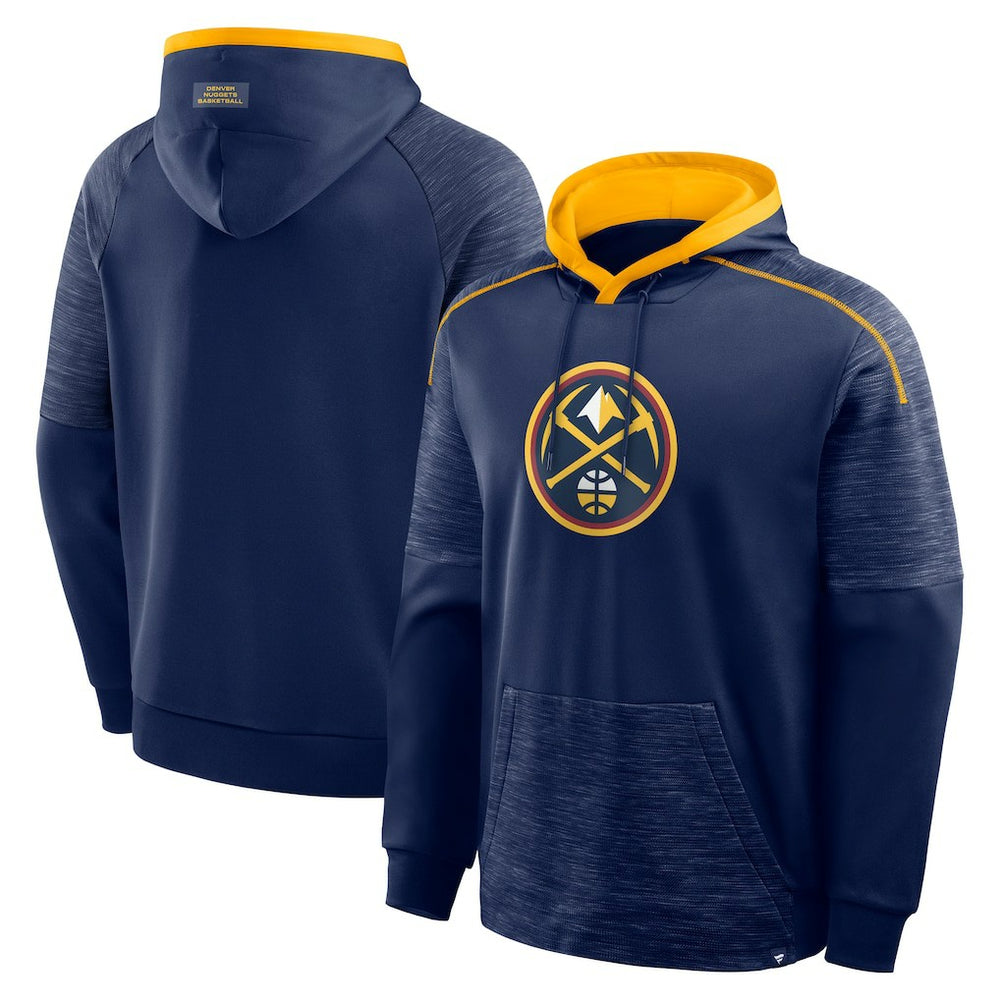 Navy Denver Nuggets Pick & Roll Defender Pullover Hoodie sale | NBA
