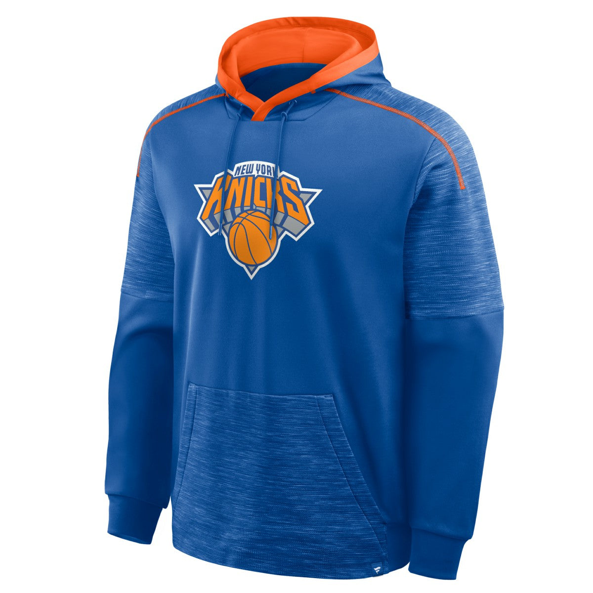 Blue New York Knicks Pick & Roll Defender Pullover Hoodie | NBA
