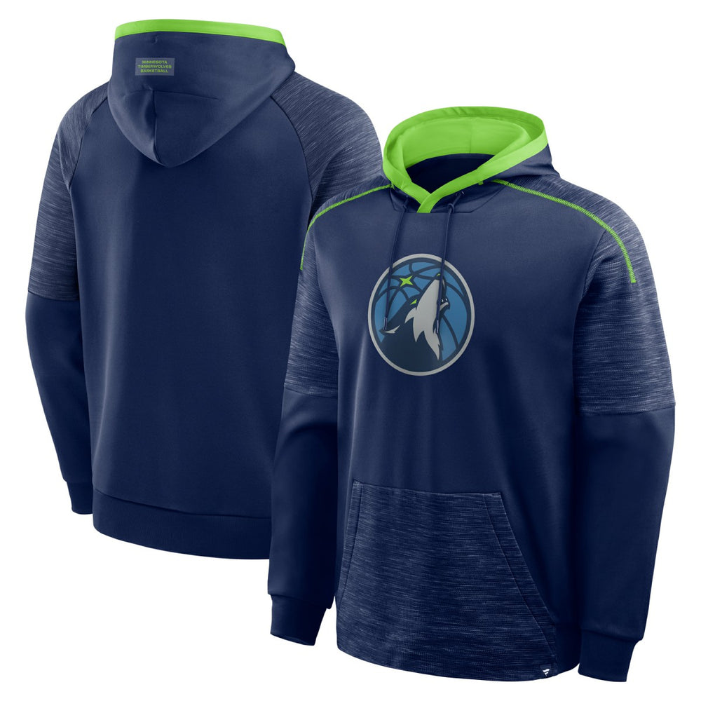 Navy Minnesota Timberwolves Pick & Roll Defender Pullover Hoodie | NBA