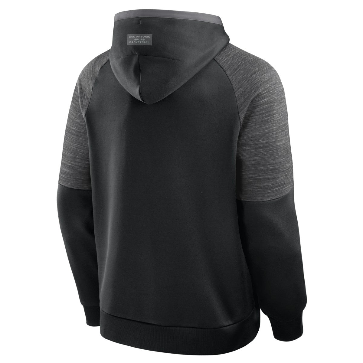 Black San Antonio Spurs Pick & Roll Defender Pullover Hoodie | NBA