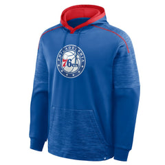 Royal Philadelphia 76ers Pick & Roll Defender Pullover Hoodie | NBA