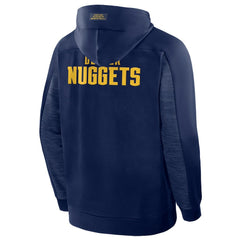 Navy Denver Nuggets Back Door Cut Play Defender Full-Zip Hoodie sale | NBA