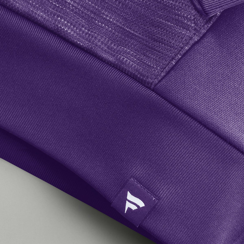Purple Los Angeles Lakers Back Door Cut Play Defender Full-Zip Hoodie | NBA