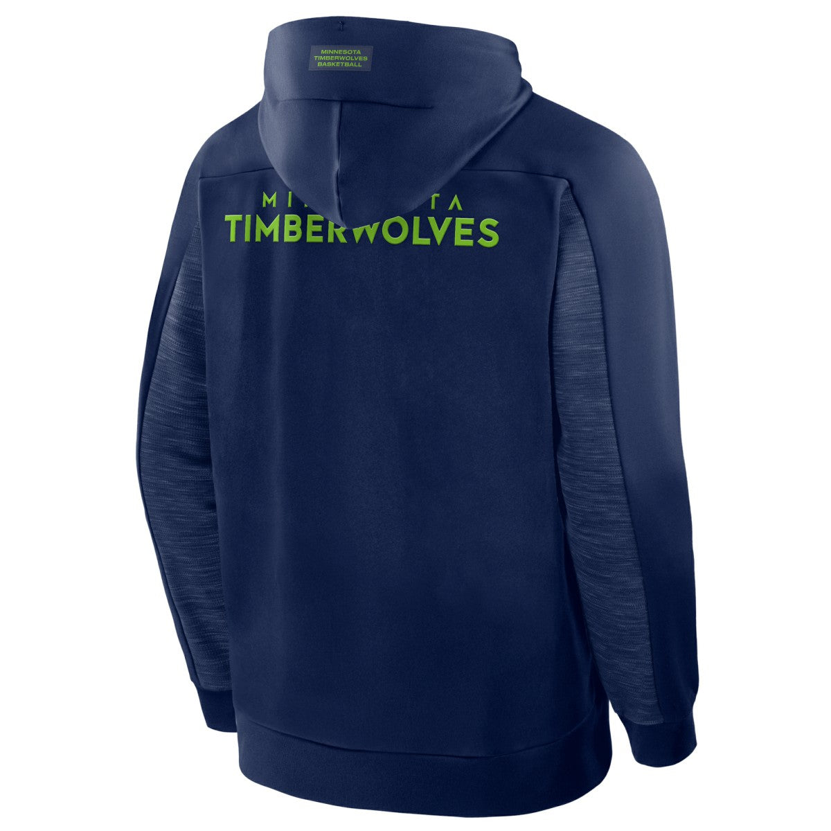 Navy Minnesota Timberwolves Back Door Cut Play Defender Full-Zip Hoodie | NBA