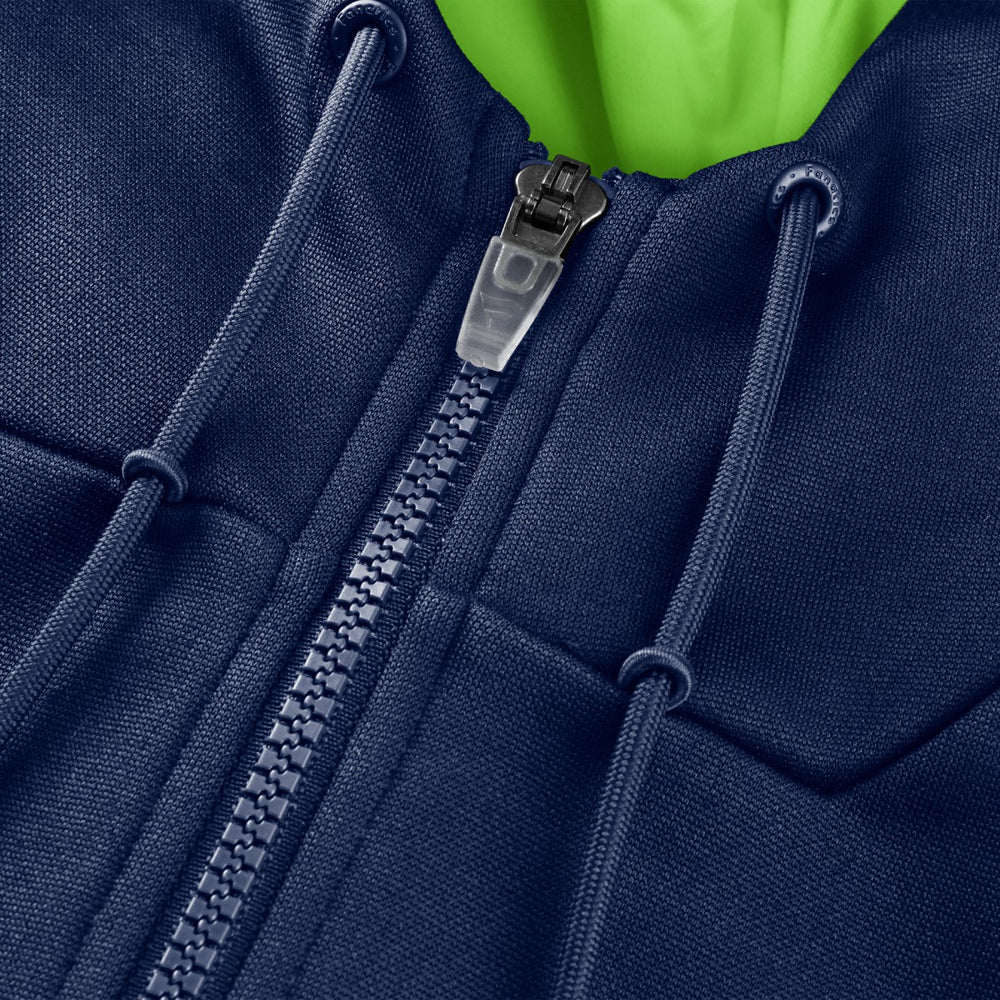 Navy Minnesota Timberwolves Back Door Cut Play Defender Full-Zip Hoodie | NBA