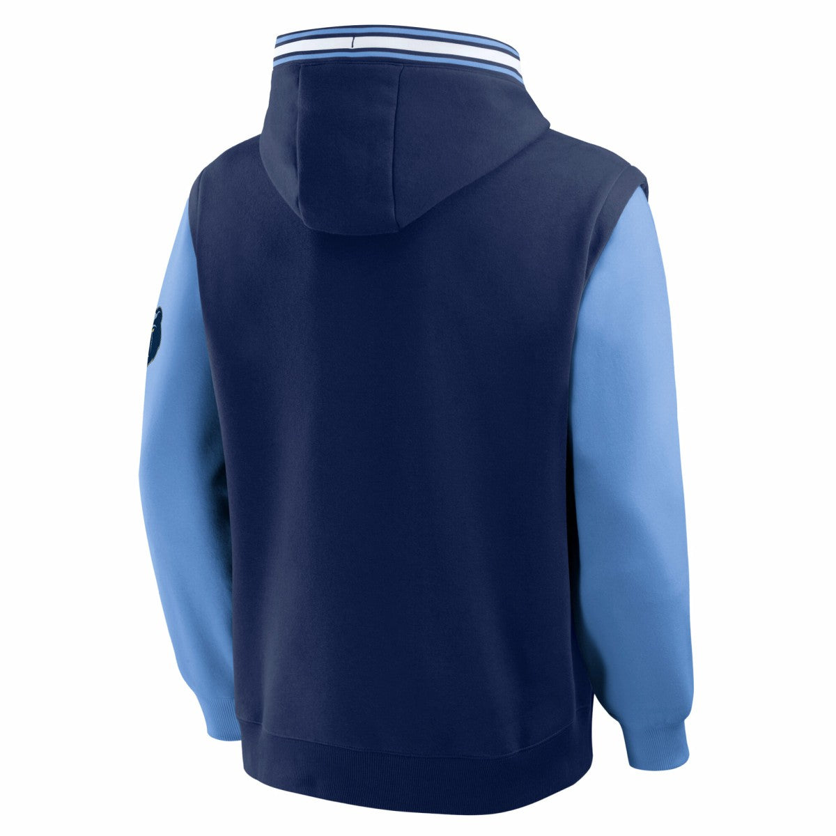 Navy/Blue Memphis Grizzlies Half Court Shot Clock Fastbreak Hoodie | NBA