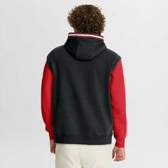 Black/Red Portland Trail Blazers Half Court Shot Clock Fastbreak Hoodie | NBA